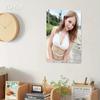 Retro Tin Poster Wall Decor2D Flat Metal Sign Plate - Promotional Poster with Artwork Iron Paint Water & Du