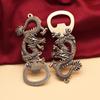 Summer Sale Brass Dragon Bottle Opener Keychain - Multifunctional & Portable Metal Craft