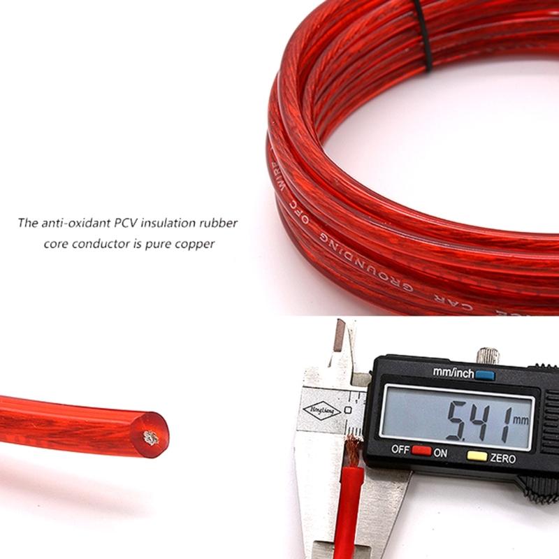 Car Power Amplifier Installation Kit Amplifier RCA Power Cable AMP Holder