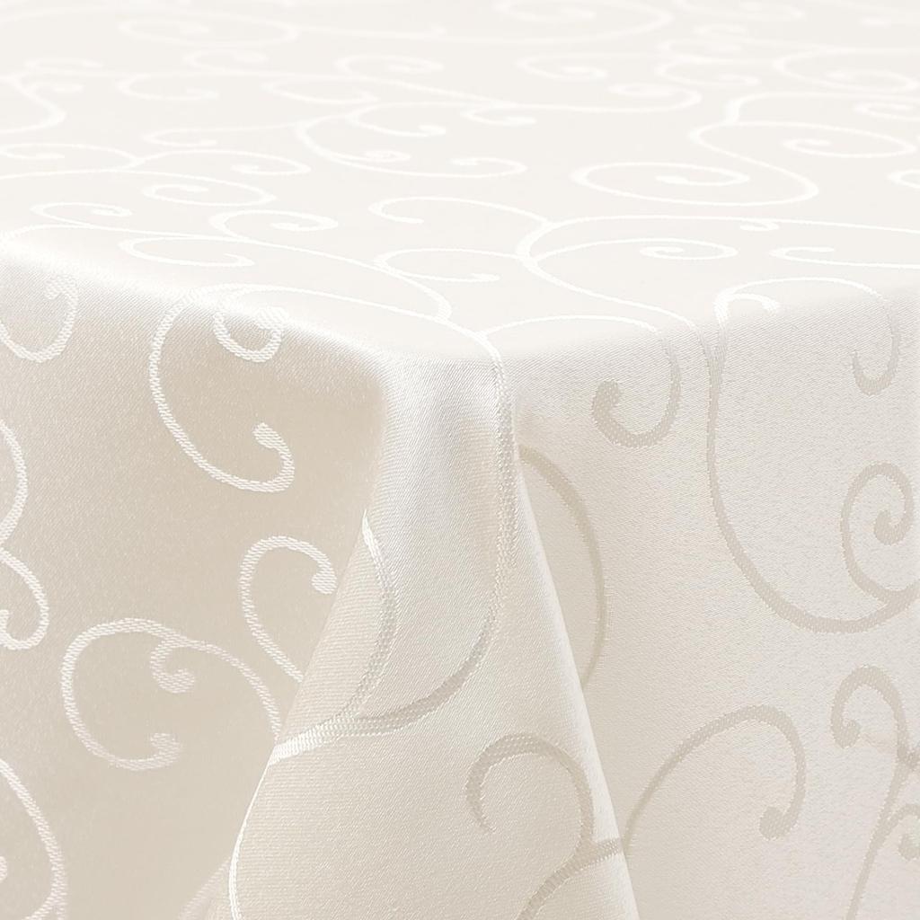 Homaxy Rectangle Table Cloths Easy Care Scratch-Resistant Kitchen Party Damask Tablecloths Washable Ornaments Diner Table Covers