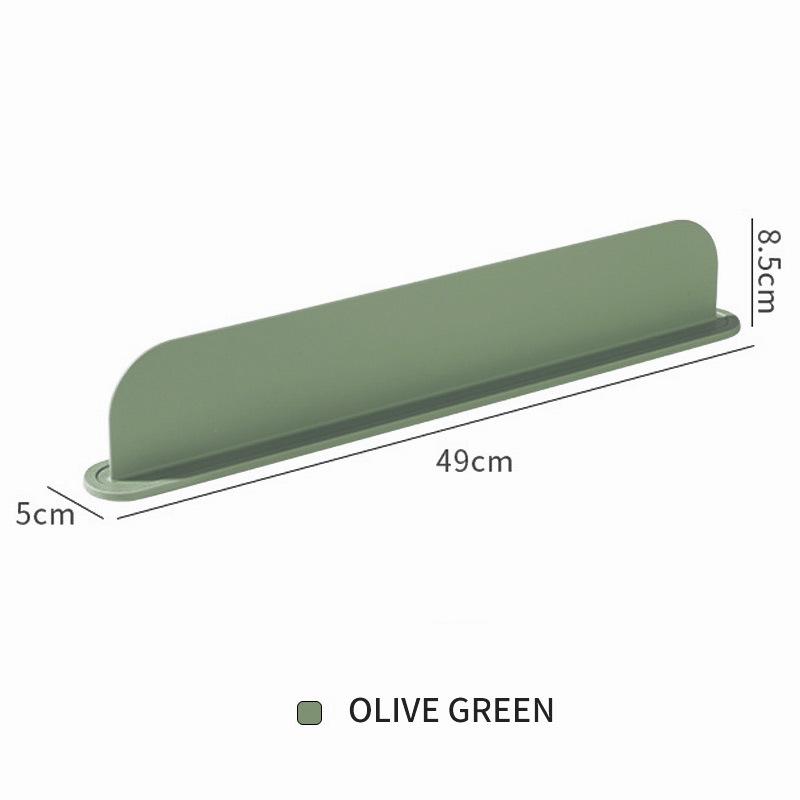 Kitchen Silicone Water Deflector Sink Countertop Water Deflector Household Sink Vegetable Dish Washing Splash-proof Partition