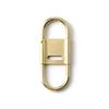 Candy Design Works DELTA Brass/Chrome Keyring Carabiner Hand Made Japan
