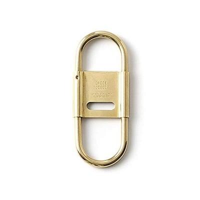 Candy Design Works DELTA Brass/Chrome Keyring Carabiner Hand Made Japan