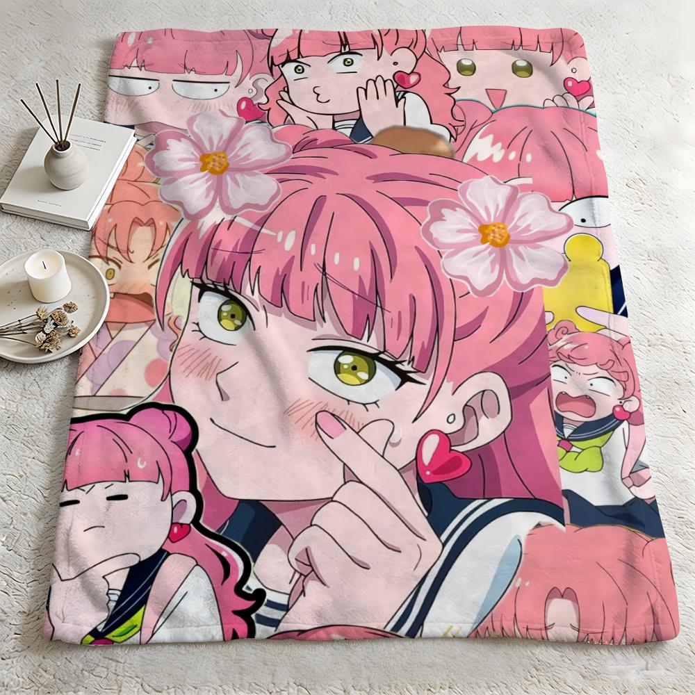 anime YYou and I Are Polar Oppositess Throw Warm Soft Flannel Blanket Multiuse for Sofa Bed Camping Travel Nap