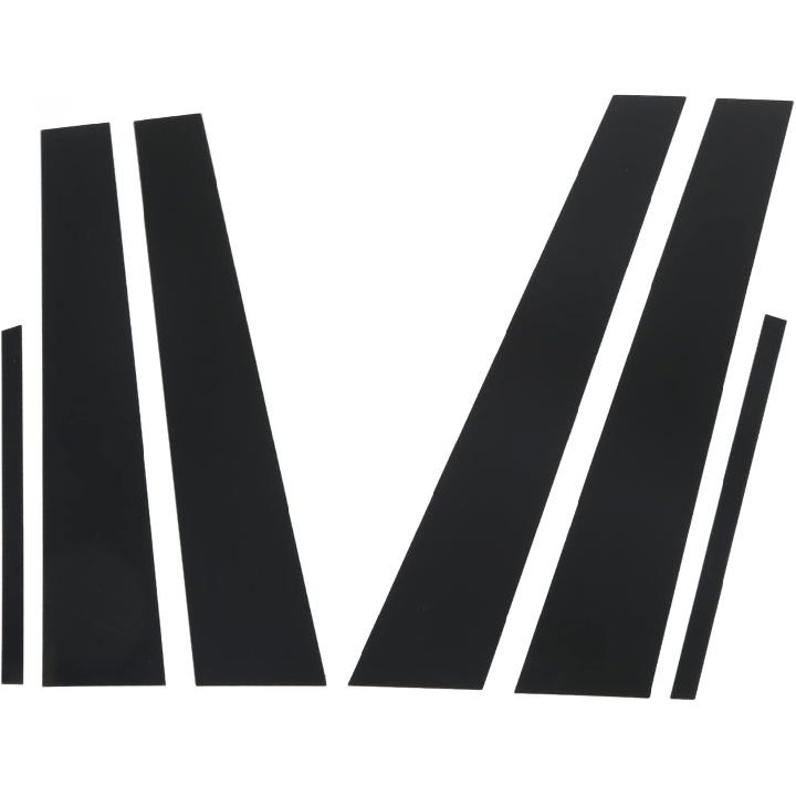 Door Pillar Decal, Gloss Black Pillar Post Decal Trim for Charger 2011-2021