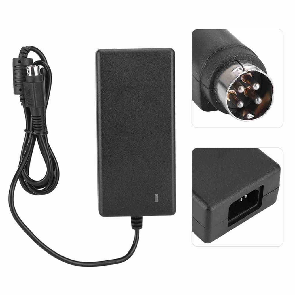 12V 5A Power Supply Adapter, 60W 4 Pin Laptop Notebook Charging Adapter