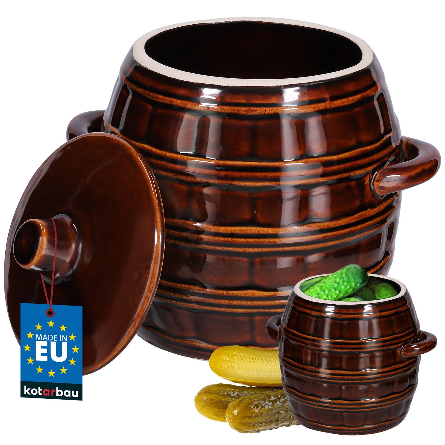 Merkloos Serie - Keramische Vat - 2,5L - Hermetisch - Traditioneel
