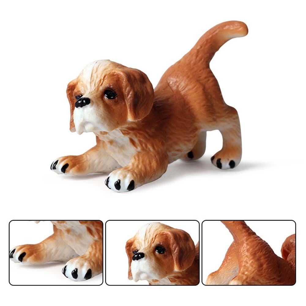 Gift Mini Farm Decoration Simulation Dog Accessories Miniature Ornaments Animal Model Figurines