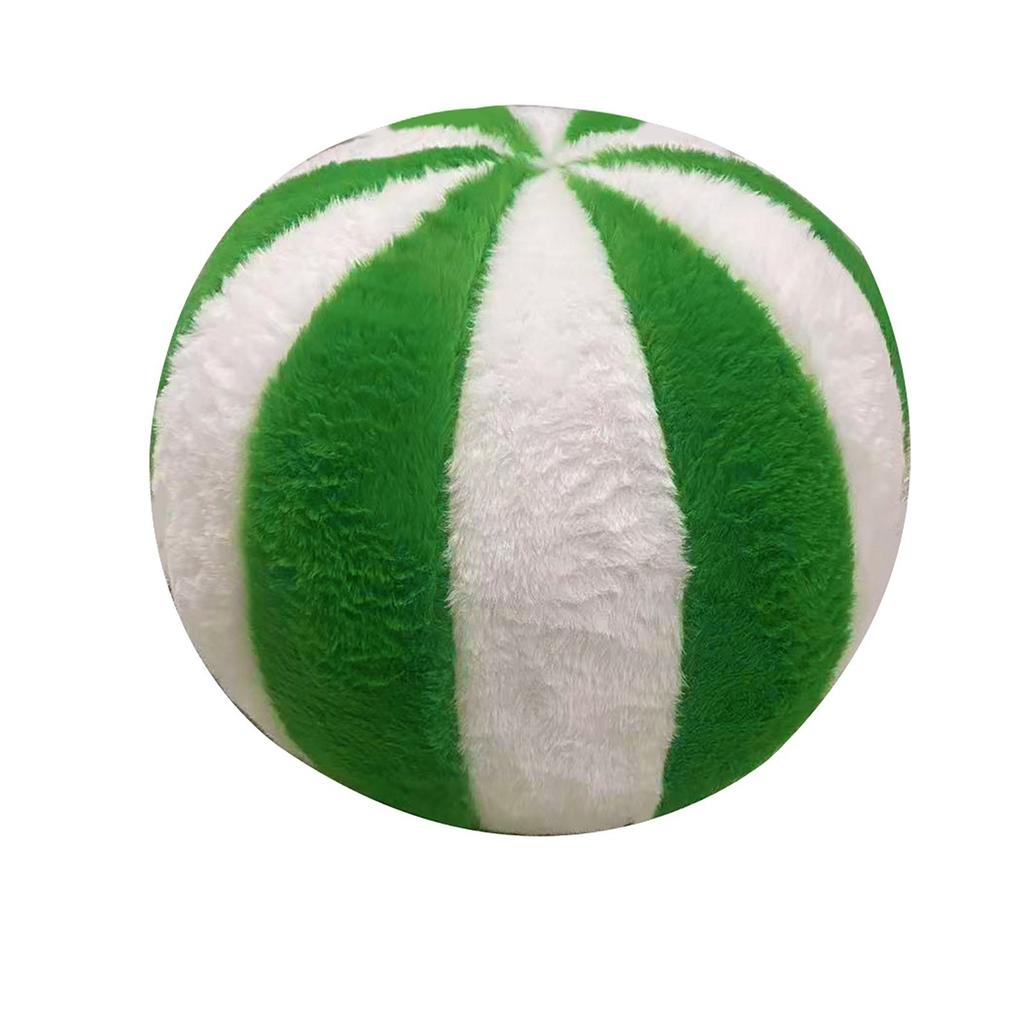 Plush Pillow Fun Striped Pillow Round Pillow Holiday Decoration Sofa Pillow