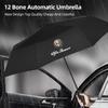 Ysfuj6 Car Fully Automatic Folding Umbrella Sunshade Accessories For Giulietta GT 159 147 156 Mito Brera Giulia F1 Stelvio