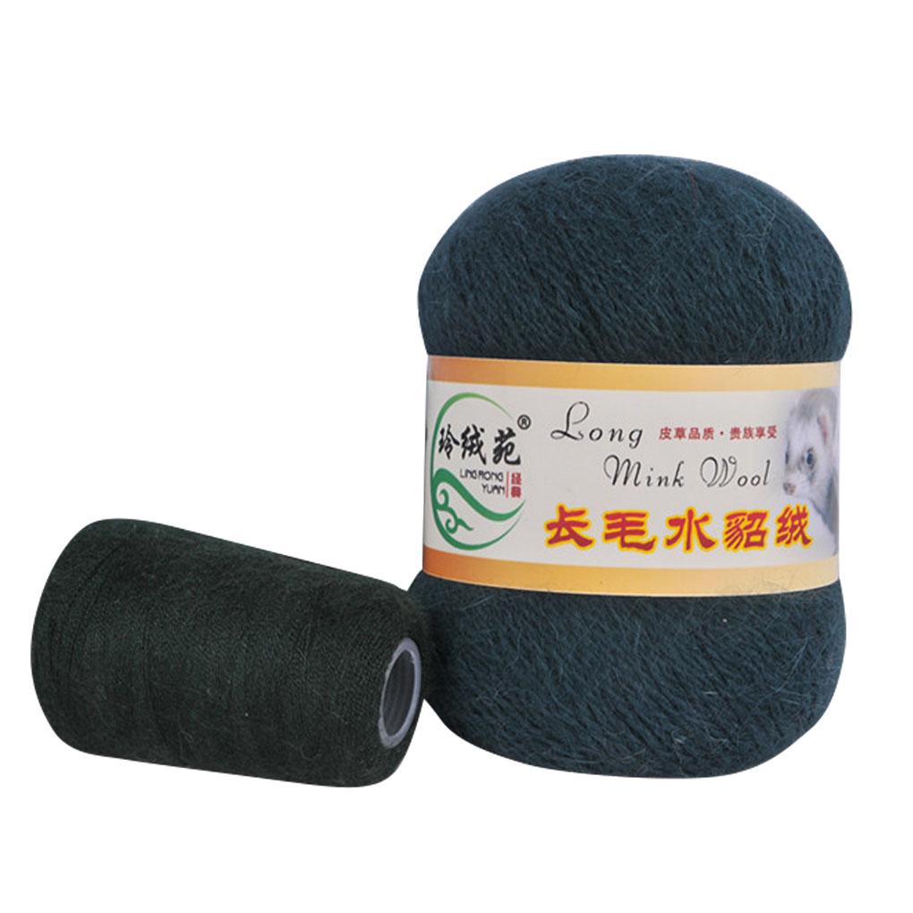 Hand Knitting Yarn Anti-Pilling Long Plush Yarn Knitted Yarn Winter Crochet Yarn