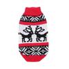 Knitted Dog Sweater Winter Clothing Adorable Red Sweater For 1Set