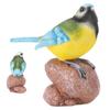 Garden Bird Statue Sculpture Decoration Animal Bird Figurine for Indoor Outdoor Backyard Yard Porch Patio Home Shelf Decor Bird Ornament