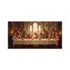 Ultima Cena Tela Arte Murale Gesù Apostoli Pittura Cristiana Pittura su Tela Religiosa Decorazione Soggiorno Sala da Pranzo Cuadros
