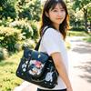 New Y2K Ita Shoulder Bag Cute Girls Transparent Bag Fashion Women's Large Capacity Casual Tote Bag DIY Display Handbag Backpacks