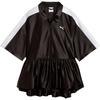 Polo Zip Short Sleeve Shirt Women Tops 636885-01