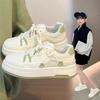 Girls versatile platform big head shoes New Korean board shoes Student casual fashion lightweight sports shoes tide