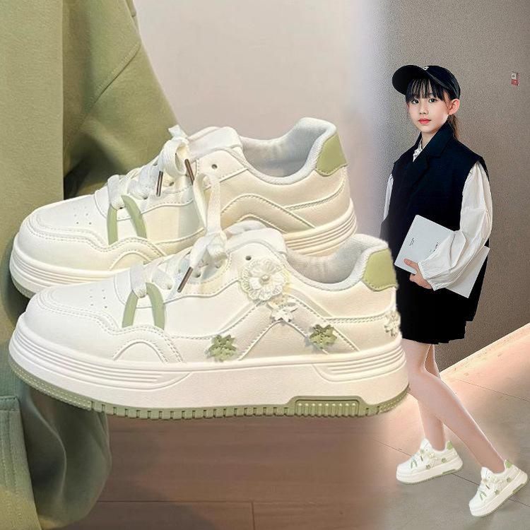 Girls versatile platform big head shoes New Korean board shoes Student casual fashion lightweight sports shoes tide