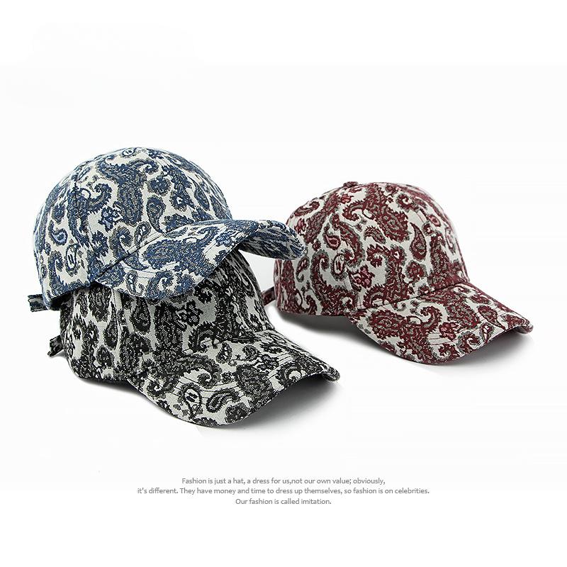 Fashional Men's Hardtop Baseball Hat Unisex Bohemian Plaisey Boho Totem Graffiti Streetwear Visors Sun Protection Hat For Women