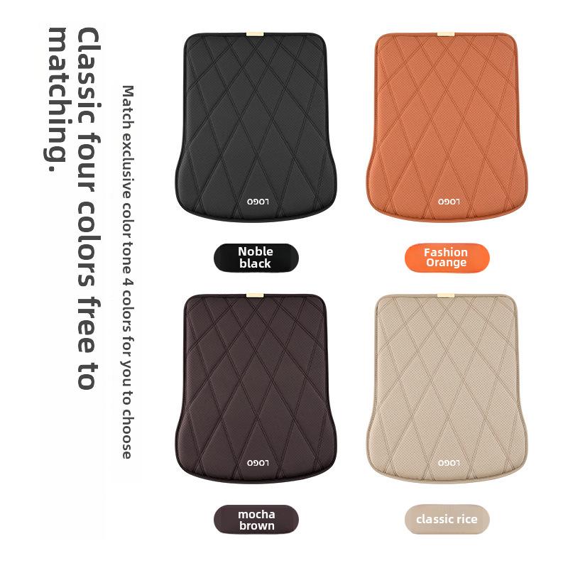 All-Season Nappa Leather Car Seat Cushions