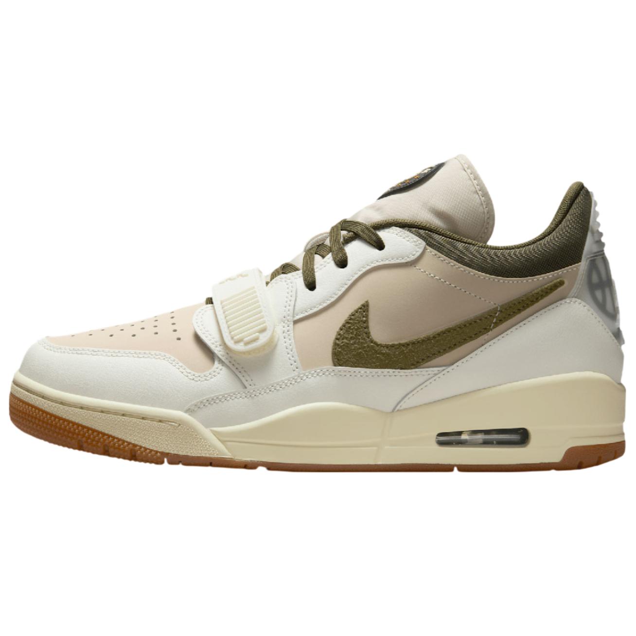 

новые Jordan Legacy 312 Противоскользящие Износостойкие Низкие Винтажные Баскетбольные Кроссовки Унисекс Белый Зеленый 40.5
