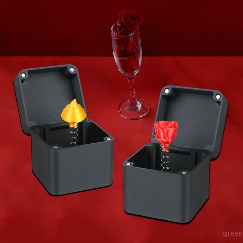 Hot Selling New Middle Finger Surprise Gift Box Spoof Prank Spring Ring Box Valentine's Day Birthdays Surprise Gift Box