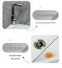 Compact Wall-Mounted Rectangular Washbasin for Small Spaces