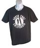 SANTA CRUZ CALIFORNIA Junior's Short Sleeve T-Shirt Black Gildan Large