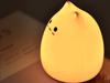 Silicone LED Night Light Kitten For Children Soft CAT Wireless Timer