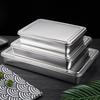Rectangle Shape Stainless Steel Seasoning Box Kitchen Food Storage Container  Outdoor Stall