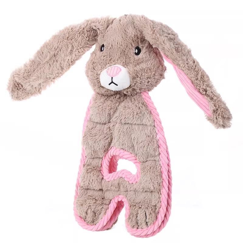 Dog Toy Teddy Golden Hair Squeaky Bite-Resistant Molar Pet Large Dog Training