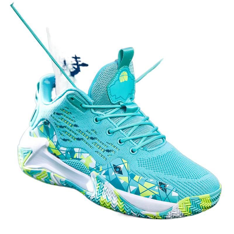 Basketball shoes autumn shock absorption sports shoes large size friction sound actual combat shoes