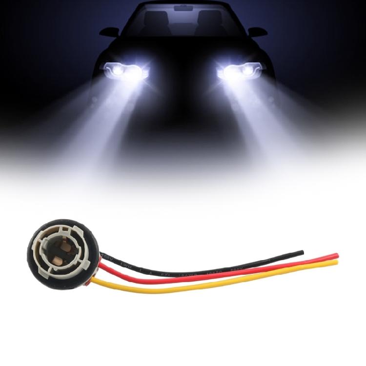LED Bulb Socket Holder Pre Wired Harness Sockets Tail Light Base Plugs Connector Quick Installation for Automotive Use
