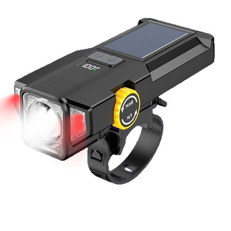 1000LM Bike Light Headlight T6 Bicycle Flashlight LED USB Rechargeable Torch Cycling Front Lamp High Beam Accessories