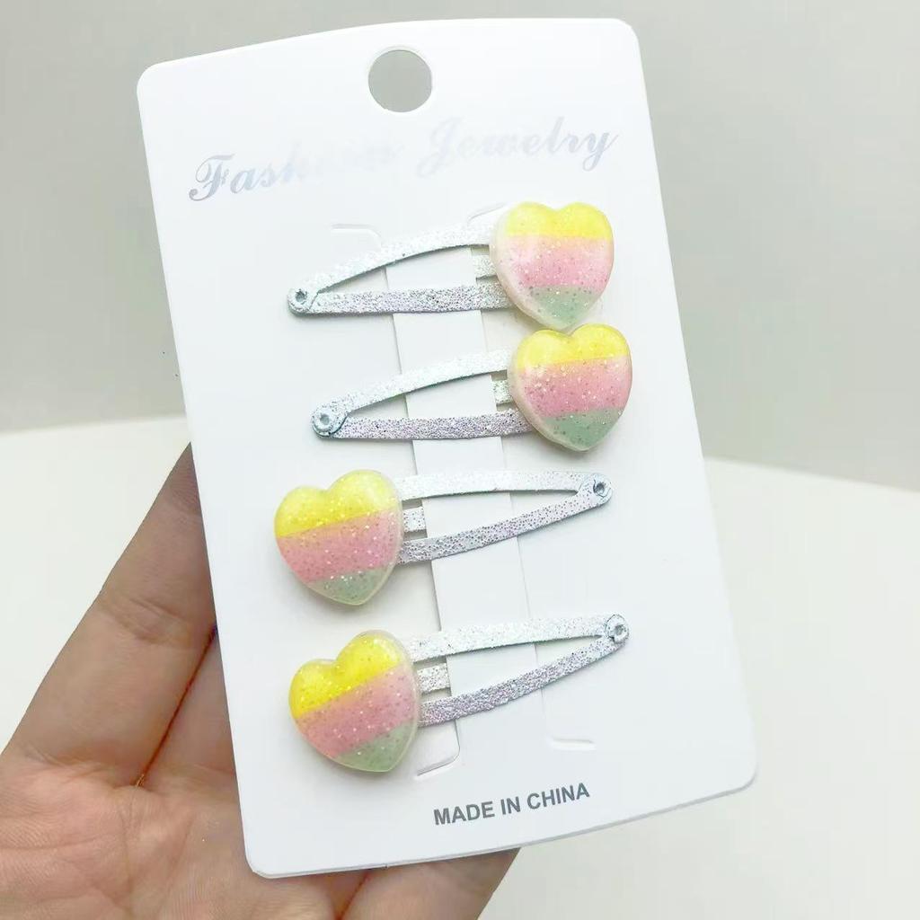 Spring 25-Piece Girls' Hair Clips: Butterfly, Flower, Glitter, and Luminous Designs