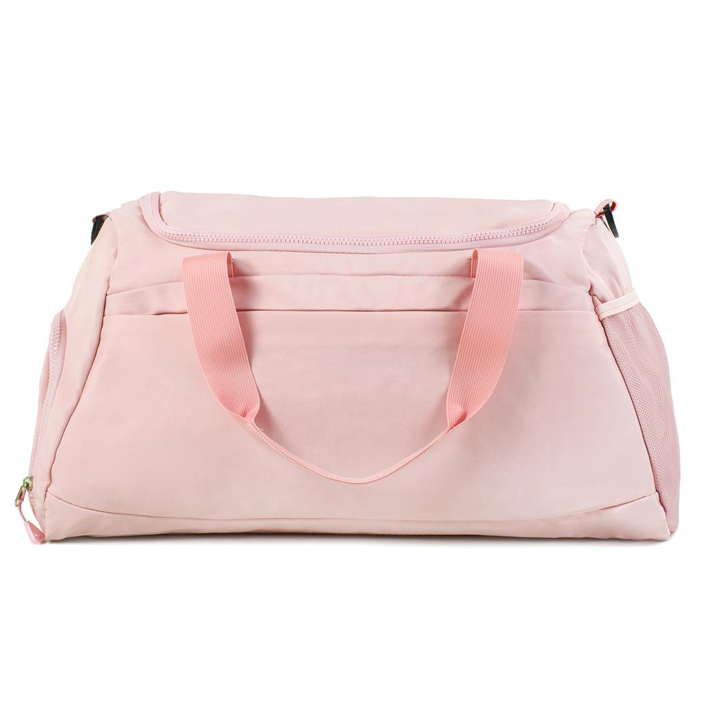 Training bag, travel, sports, hand luggage, large, tourist, pink