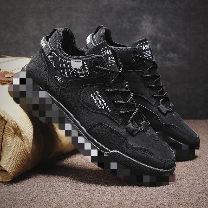 

Spring men s shoes new breathable high-top shoes men s versatile sports and leisure board shoes labor insurance shoes 44