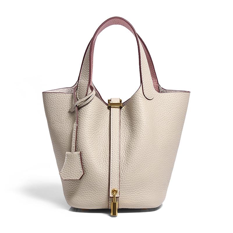 

Нова шкіряна сумка-тоут та сумка-кошик для овочів 22