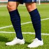 Büzgülü Futbol Çorapları Esnek Diz Üstü Spor Çorapları Ekstra Uzun Dolgulu Atletik Çoraplar Erkekler Kadınlar için Futbol Beyzbol Softbol