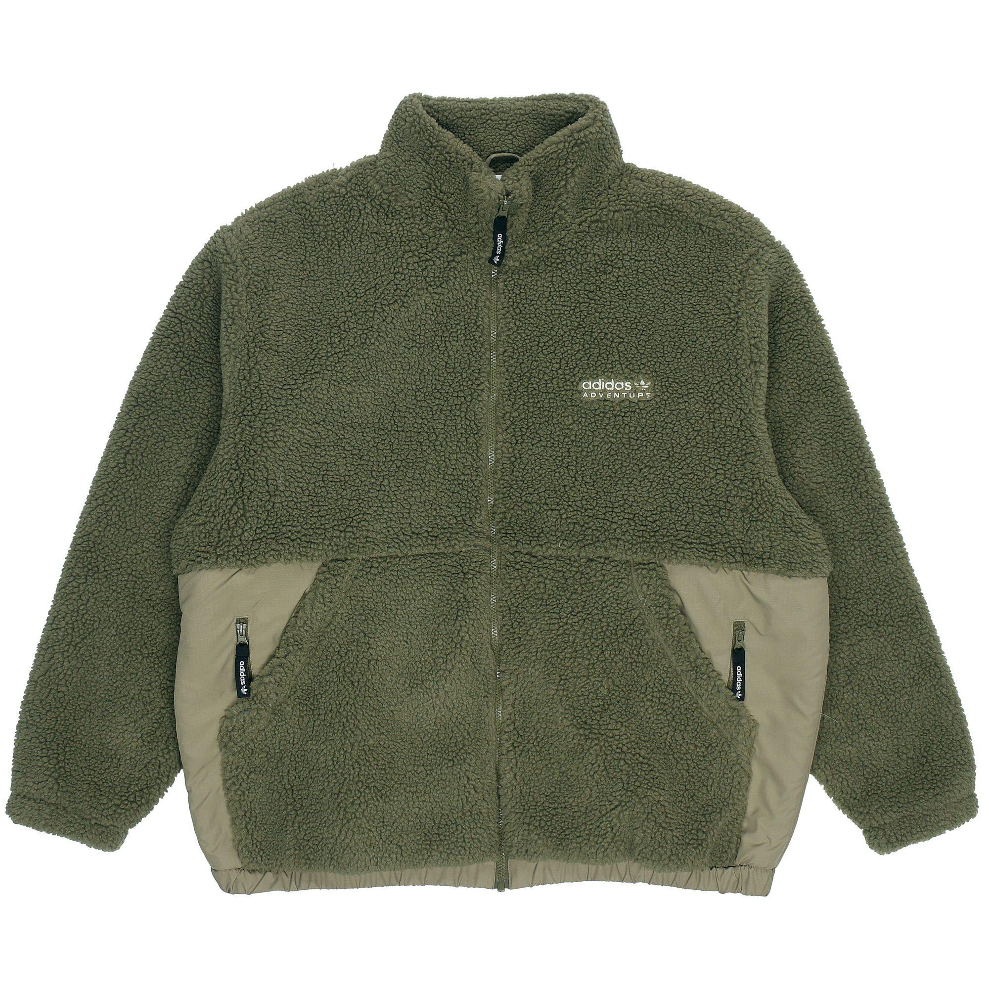 Adidas Originals Sherpa jaka Vīriešu Zaļa