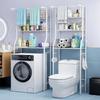 Toilet Storage Rack Floor Standing Toilet Bathroom Multifunctional Storage Rack Above Toilet Seat Non Perforated Toilet Rack