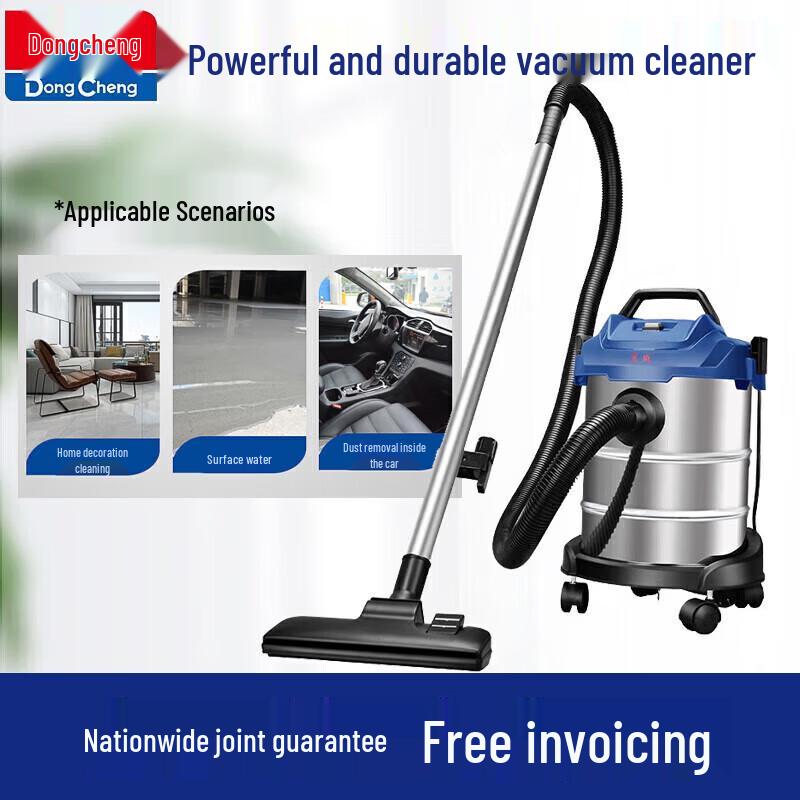 Dongcheng FF-1W-12 Industriële Nat/Droog Stofzuiger CN-stekker (adapter meegeleverd)