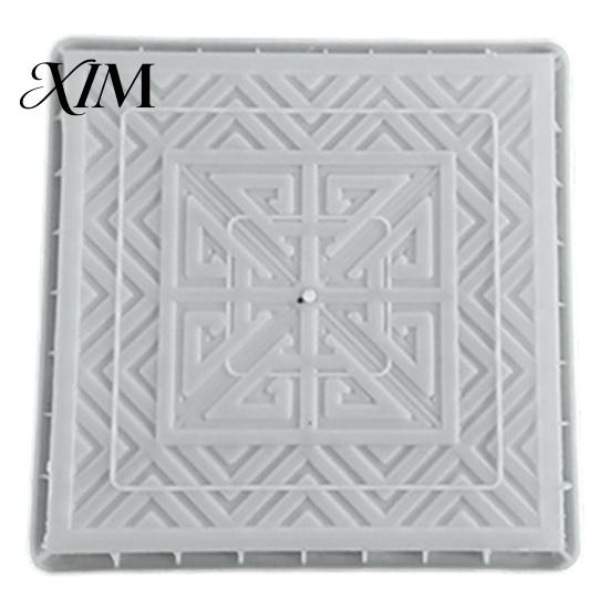 Easy DIY Garden Tile Mold Reusable Concrete Path Stepping Stone Mold, Pavement Cement Mould, Home Craft Project for Enthusiasts Patio Walkway