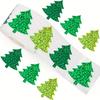 500pcs/Roll Glittering Christmas Tree Sticker Christmas Gift Wrapping Label Sticker Children Reward Sticker Scrapbook Stationery