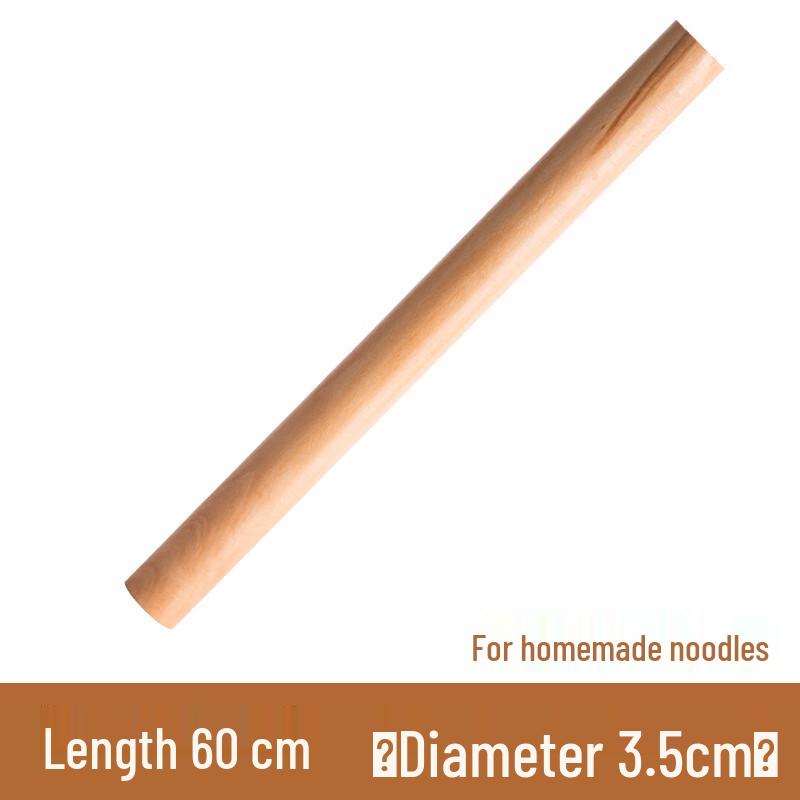 Zhaoran Shi Solid Beechwood Rolling Pin