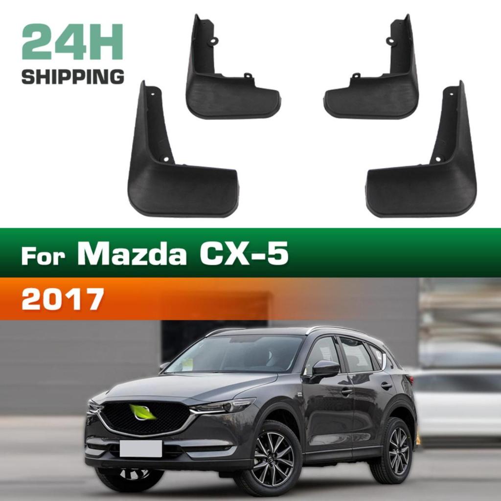 4 STÜCKE Auto Schmutzfänger Spritzschutz Kotflügel Auto Schmutzfänger Kompatibel mit Mazda CX-5 2017