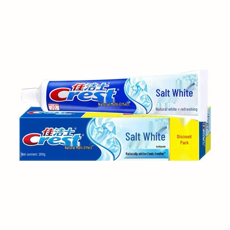 

Crest Salt White Cool Mint Toothpaste 200g