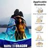 1pc, Disney Raya & The Last Dragon Home Decorative Blanket, Soft Throw for Couch, Bed, Travel, Camping
