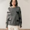 Women's Butterfly Cashmere Round Neck Sweater - 2025 Autumn/Winter Loose Slim Fit Knitwear