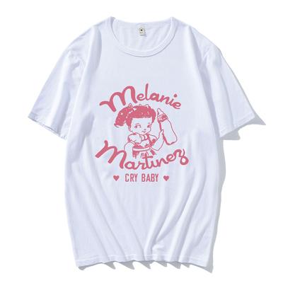 Melanie martinez portals tour camiseta algodão macio de alta qualidade camiseta feminina engraçado dos desenhos animados impressão camiseta para meninas casual engraçado topo